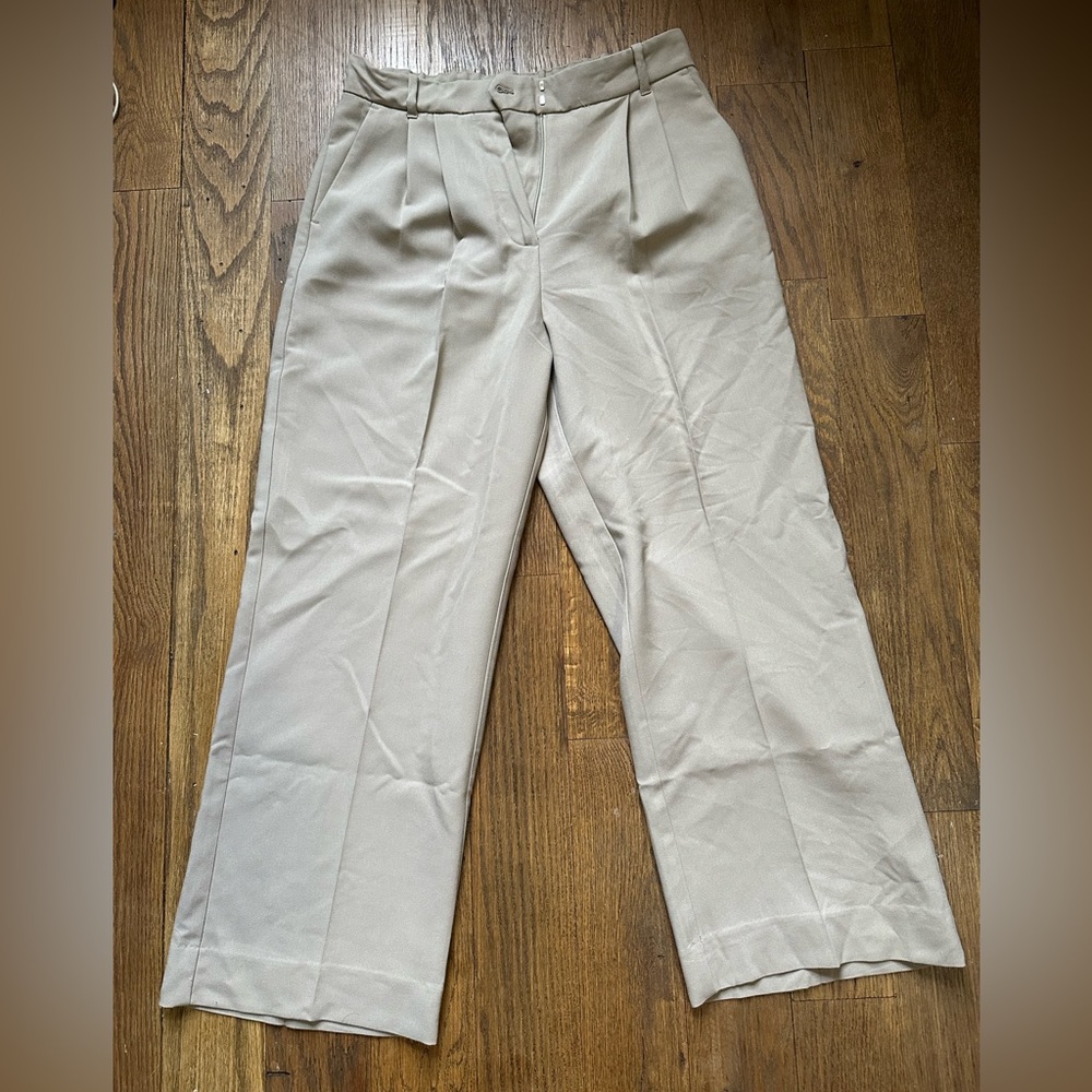 Women's A&F Sloane Tailored Pant - Size 10 - Short - Light Brown